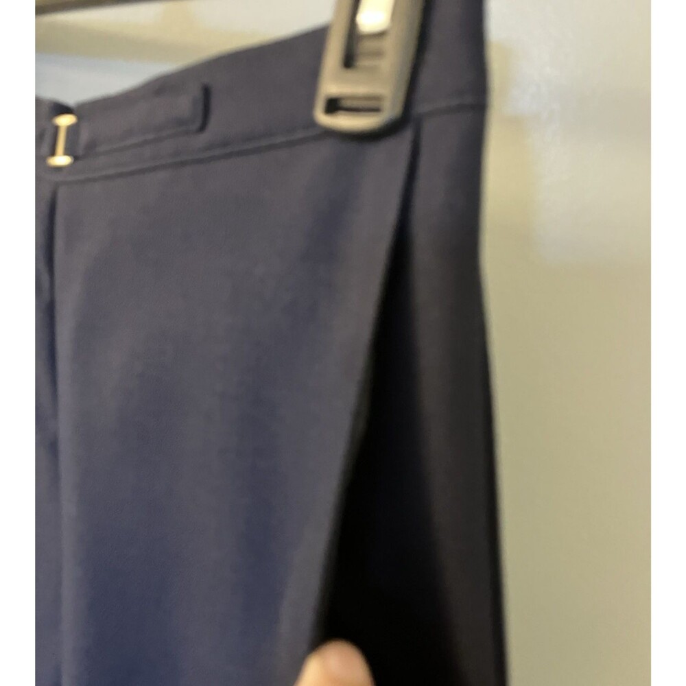 Alfred Dunner  Woman Petite Dark Blue Dress Pants Size 6P NWOT - Picture 3 of 5